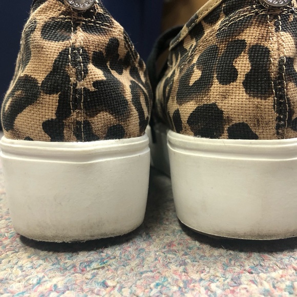 Steve Madden Leopard Print Platform Sneakers! - Picture 7 of 10